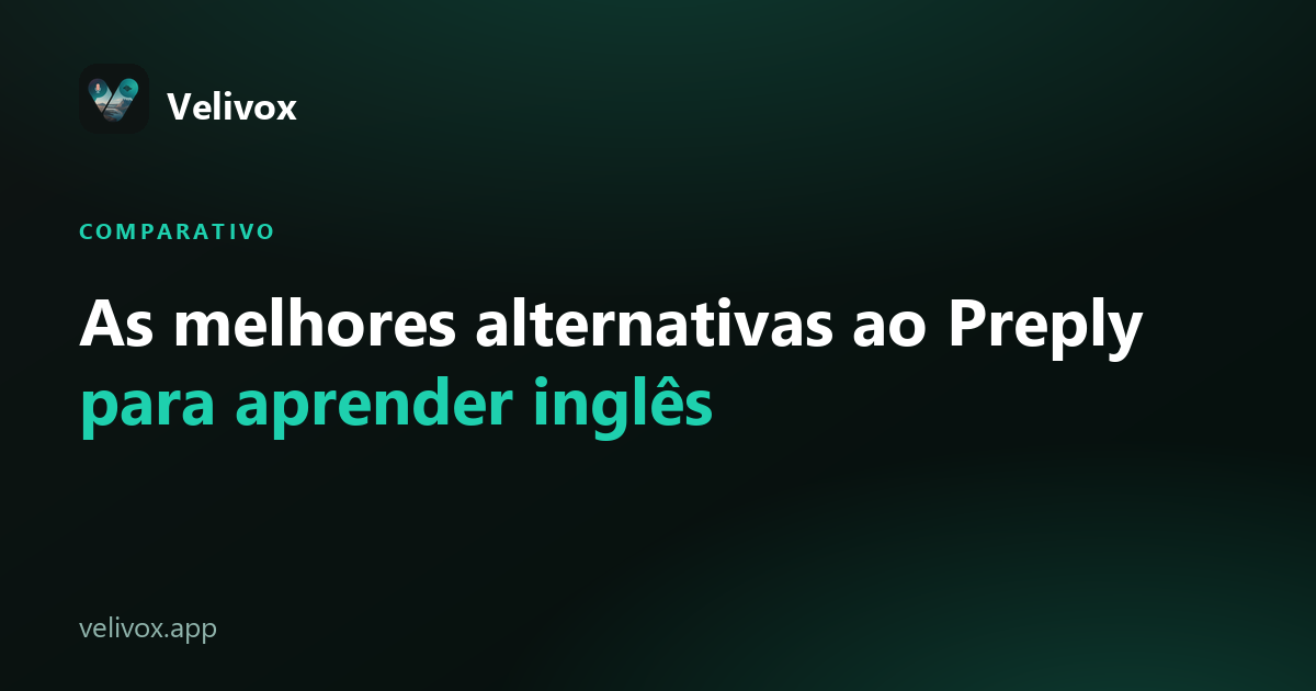 alternativas ao Preply para aprender inglês