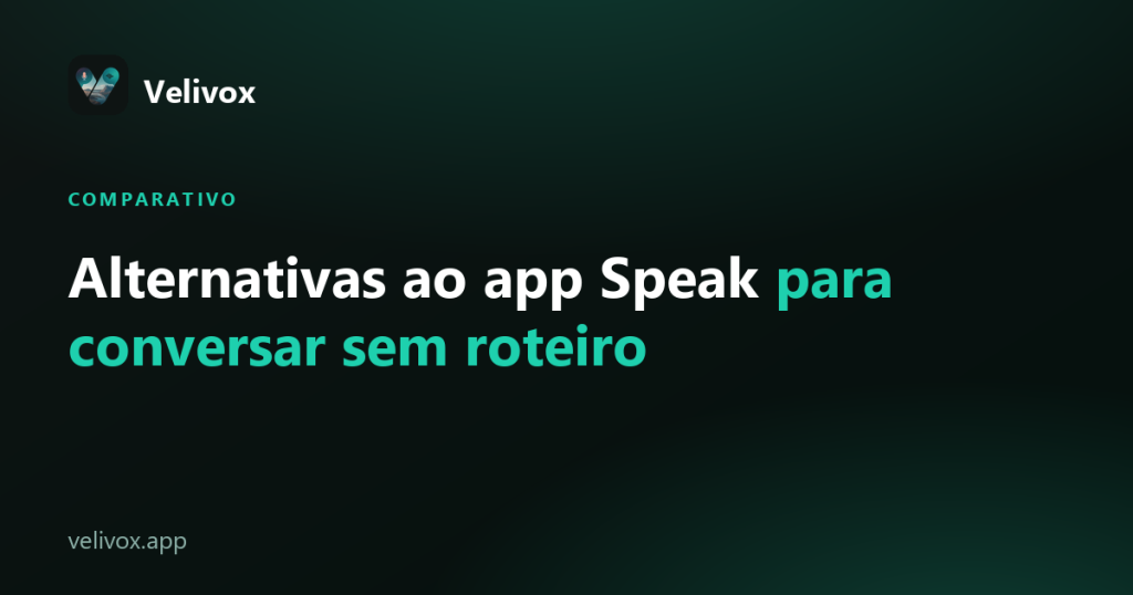 Las mejores alternativas a la app Speak para conversar sin guion